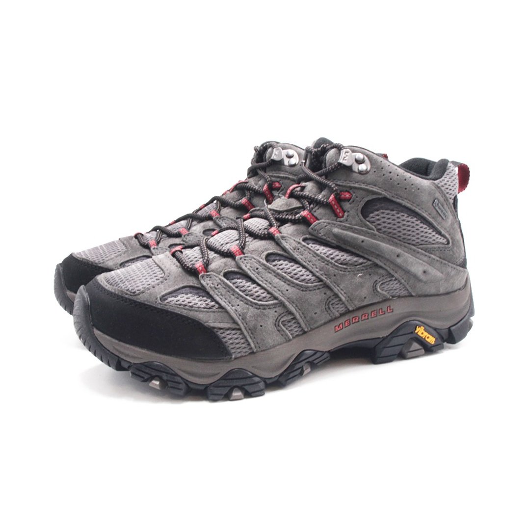 MERRELL MOAB 3 MID GORE-TEX防水登山中筒鞋 男鞋-宽楦灰 - 男款运动鞋/球鞋 - 防水材质 