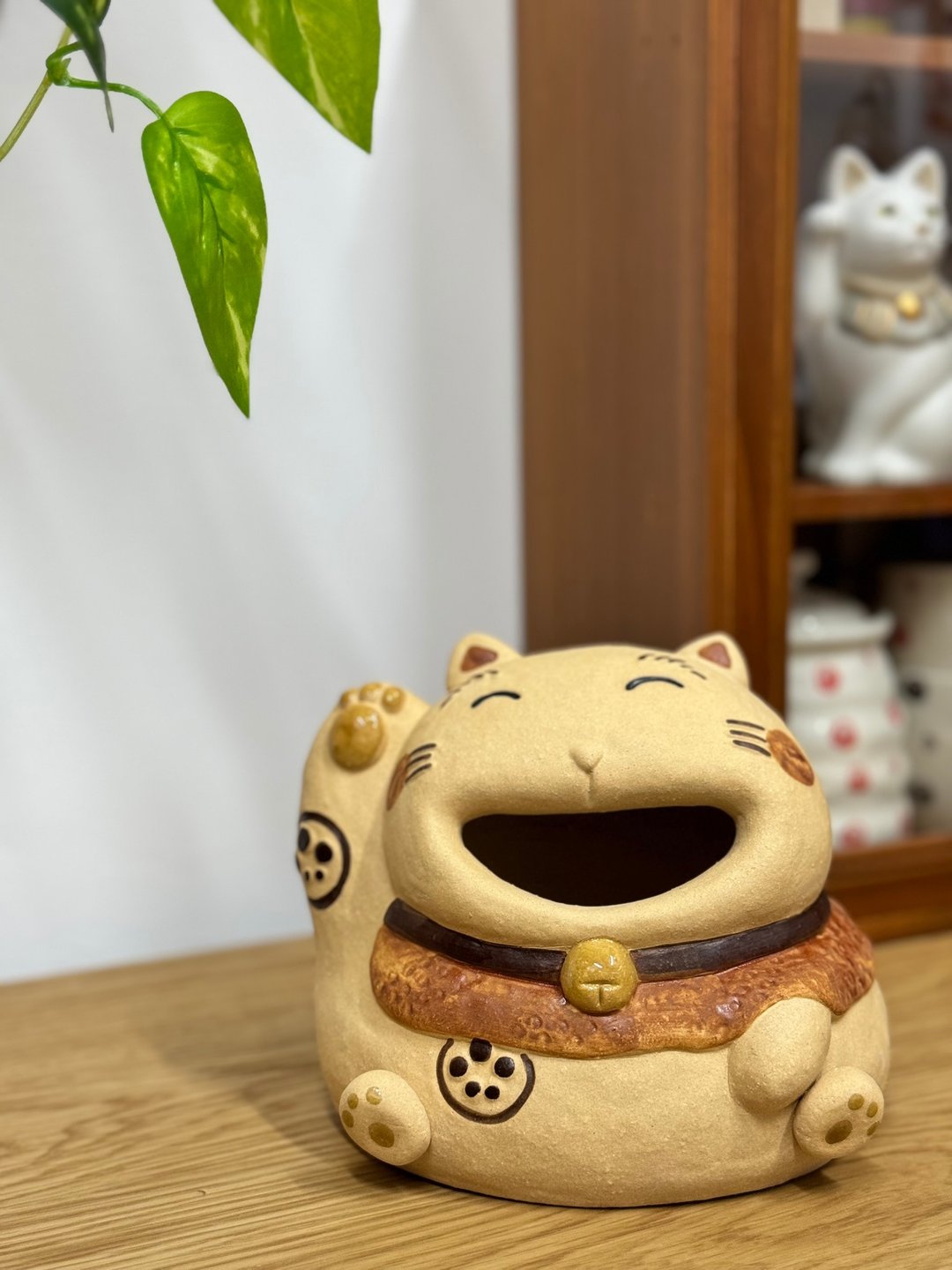 对的! 陶瓷招财猫 - 摆饰 - 陶 