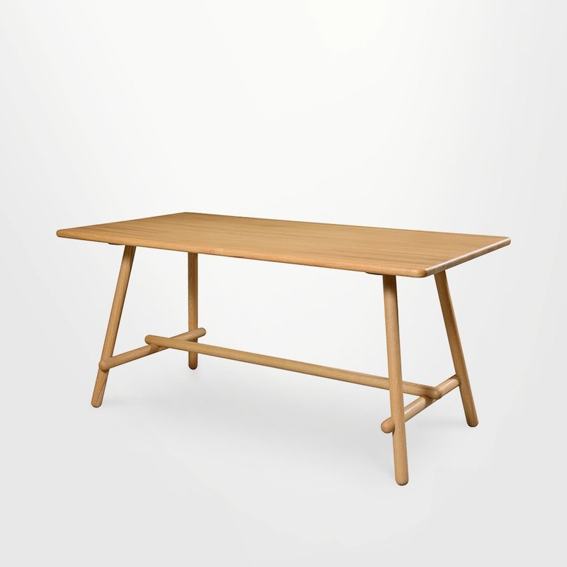 【D3原木家居】Enso北美橡木方桌-140/160cm - 餐桌/书桌 - 木头 