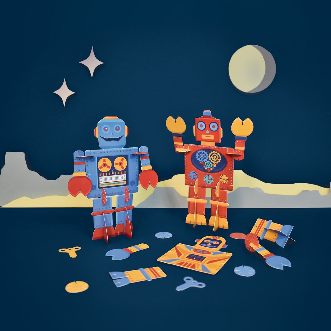 The Amazing Build-a-Bots - 玩具/玩偶 - 纸 