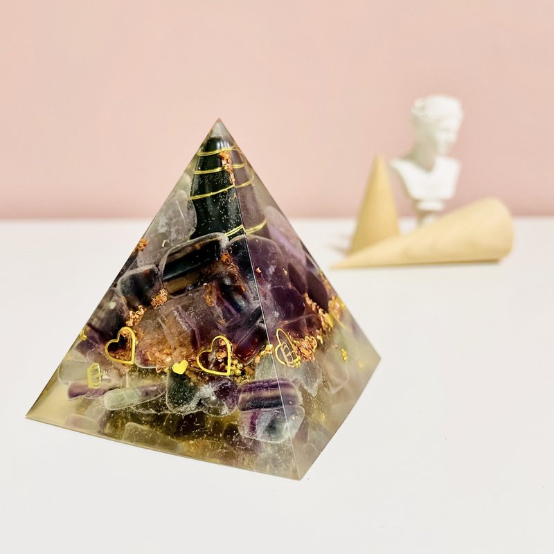奥刚金字塔/orgonite/疗愈 - 摆饰 - 半宝石 多色