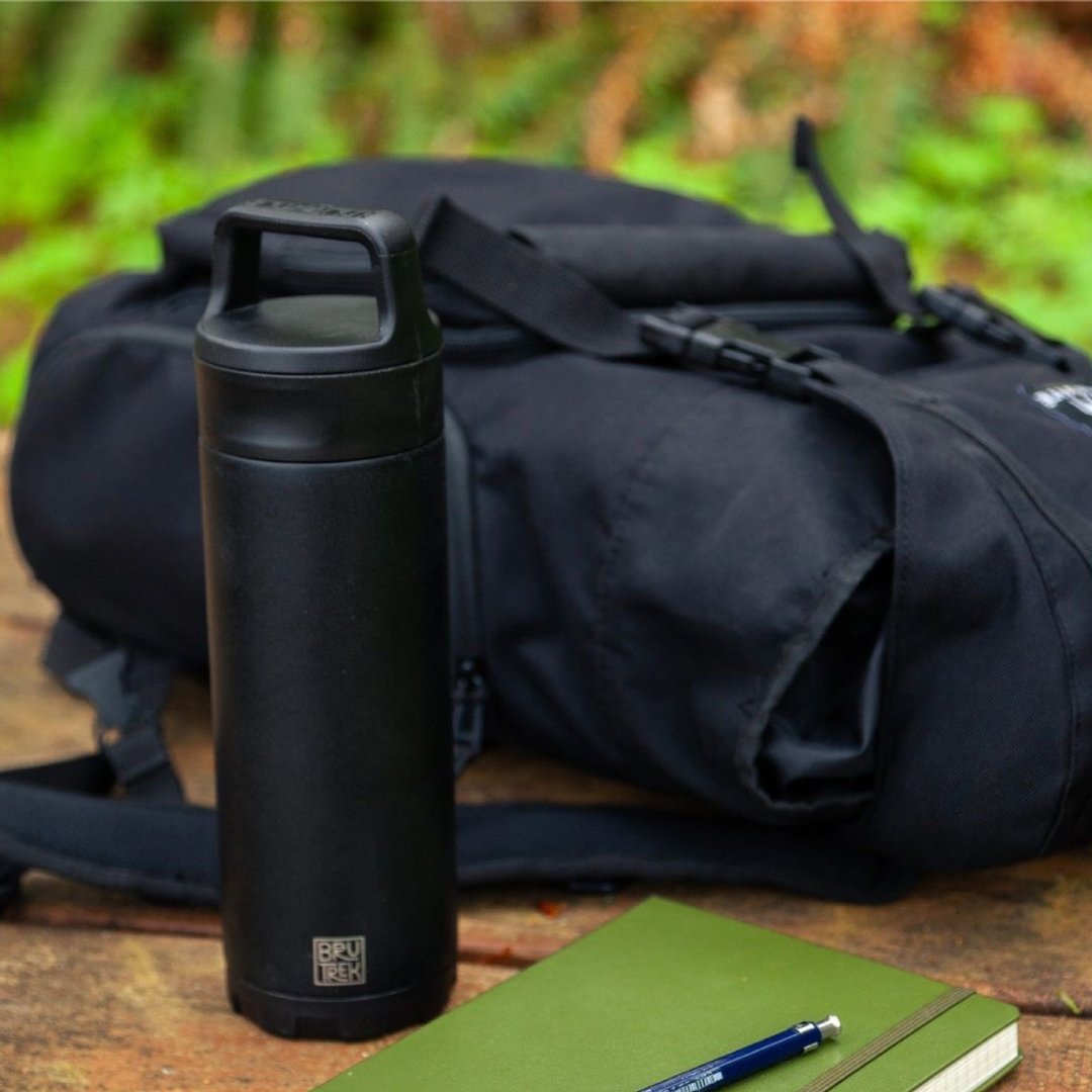 Planetary Design 双盖真空保温瓶 BruTrekker Bottle TM1718 - 咖啡壶/周边 - 不锈钢 黑色