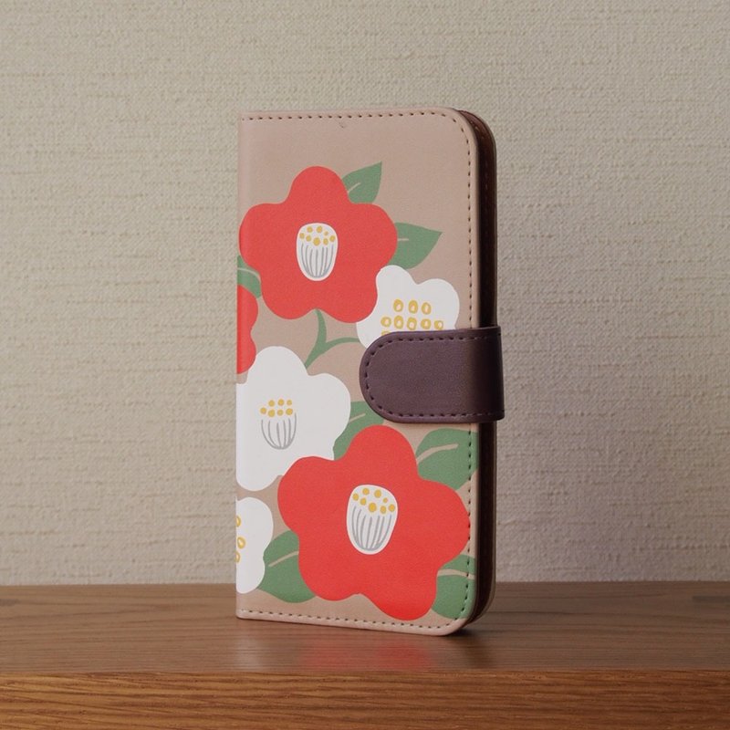 Notebook type android phone case - Plastic case fixed - - 手机壳/手机套 - 塑料 卡其色