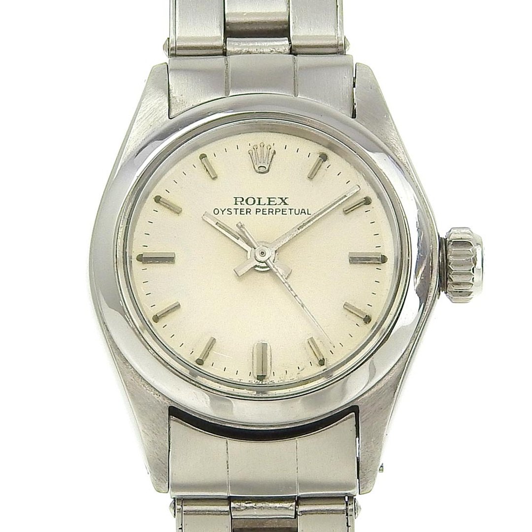 【日本直送】劳力士 ROLEX Lady-Date 手表 7系列 6517 不锈钢 自动上链 银色表盘 女仕【二手】 - 女表 - 不锈钢 银色