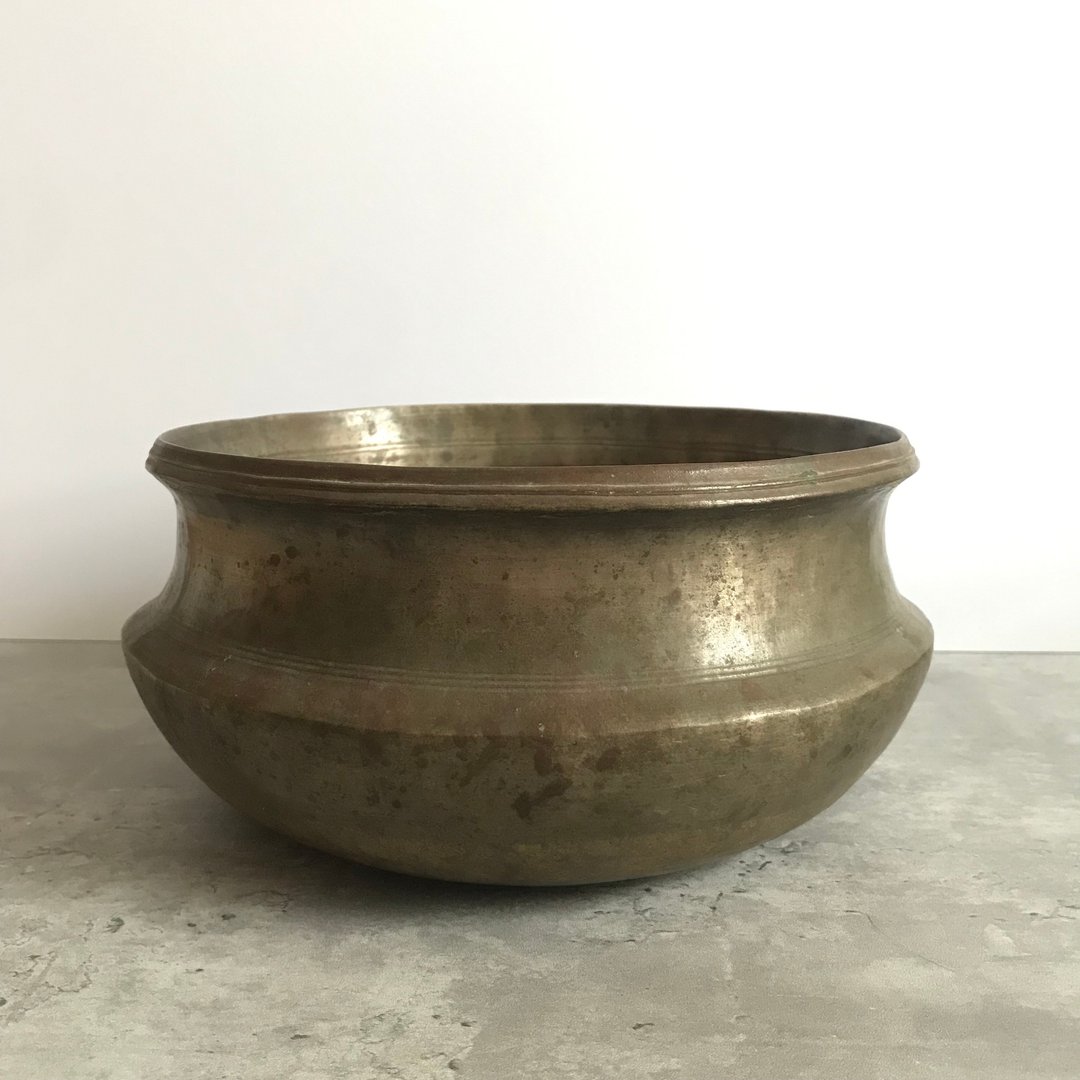 中世纪古董颂钵 手工制作冥想瑜伽音疗静心顶轮打开 Singing Bowl - 其他 - 其他金属 