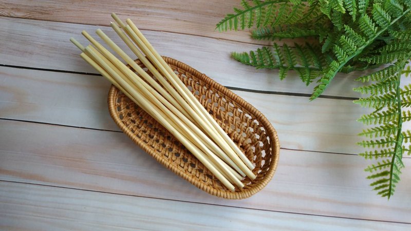 小麦梗吸管 - 环保吸管 - 植物．花 