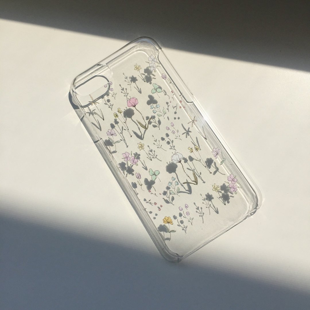 Wildflower Phone case - 手机壳/手机套 - 塑料 粉红色