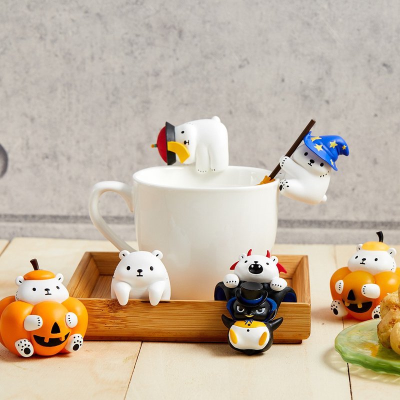 Bac Bac's Diary Island Model Set - 玩具/玩偶 - 塑料 多色