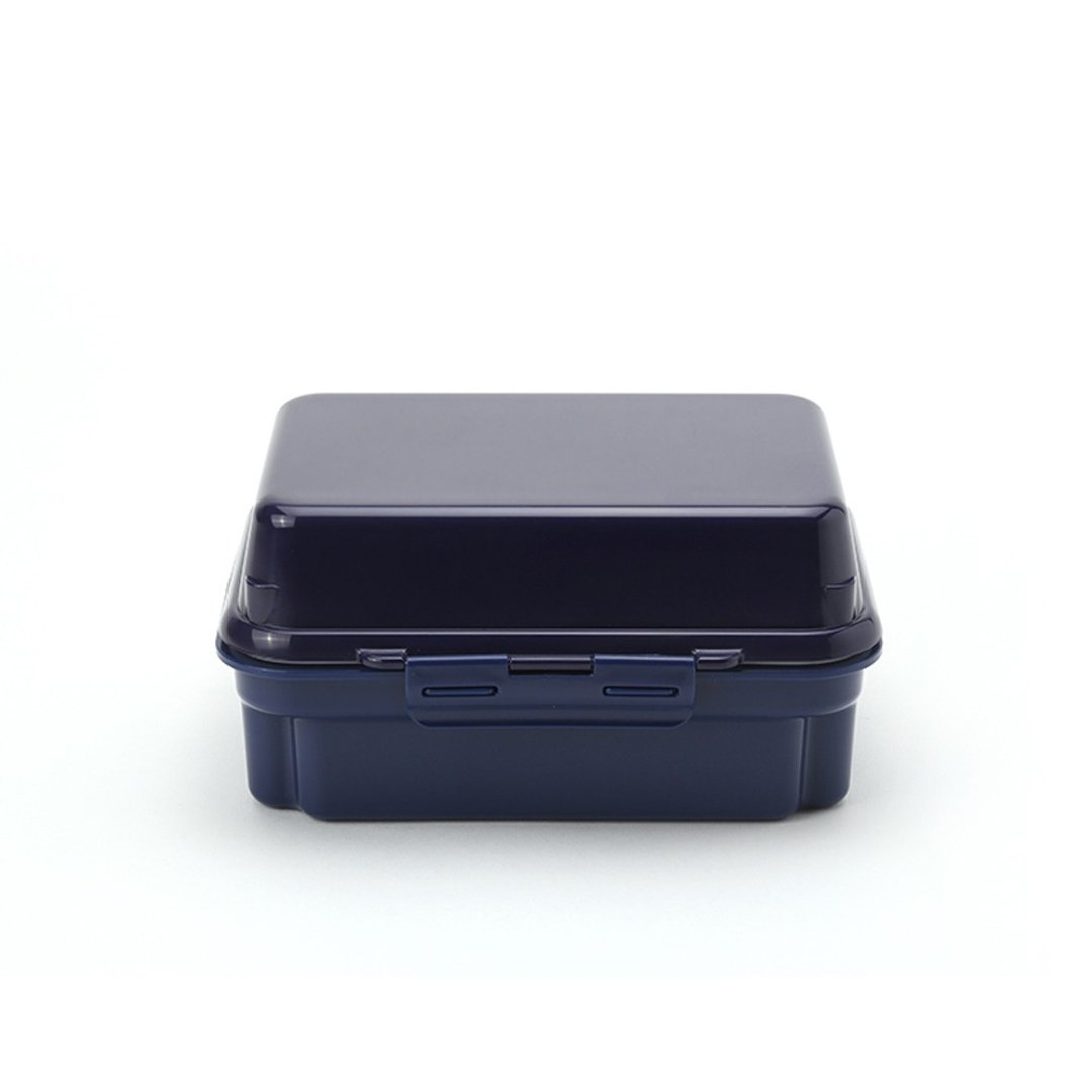 三好制作所 GEL-COOL迪利系列保冷上下层便当盒 深蓝 - 便当盒/饭盒 - 塑料 蓝色