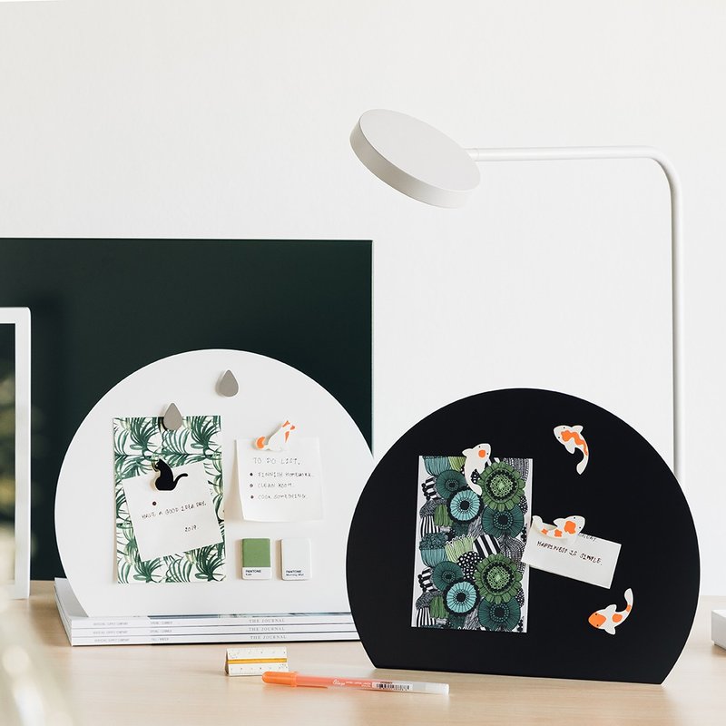 Moreover : Round Board set – magnet board + magnet - 其他 - 其他金属 白色