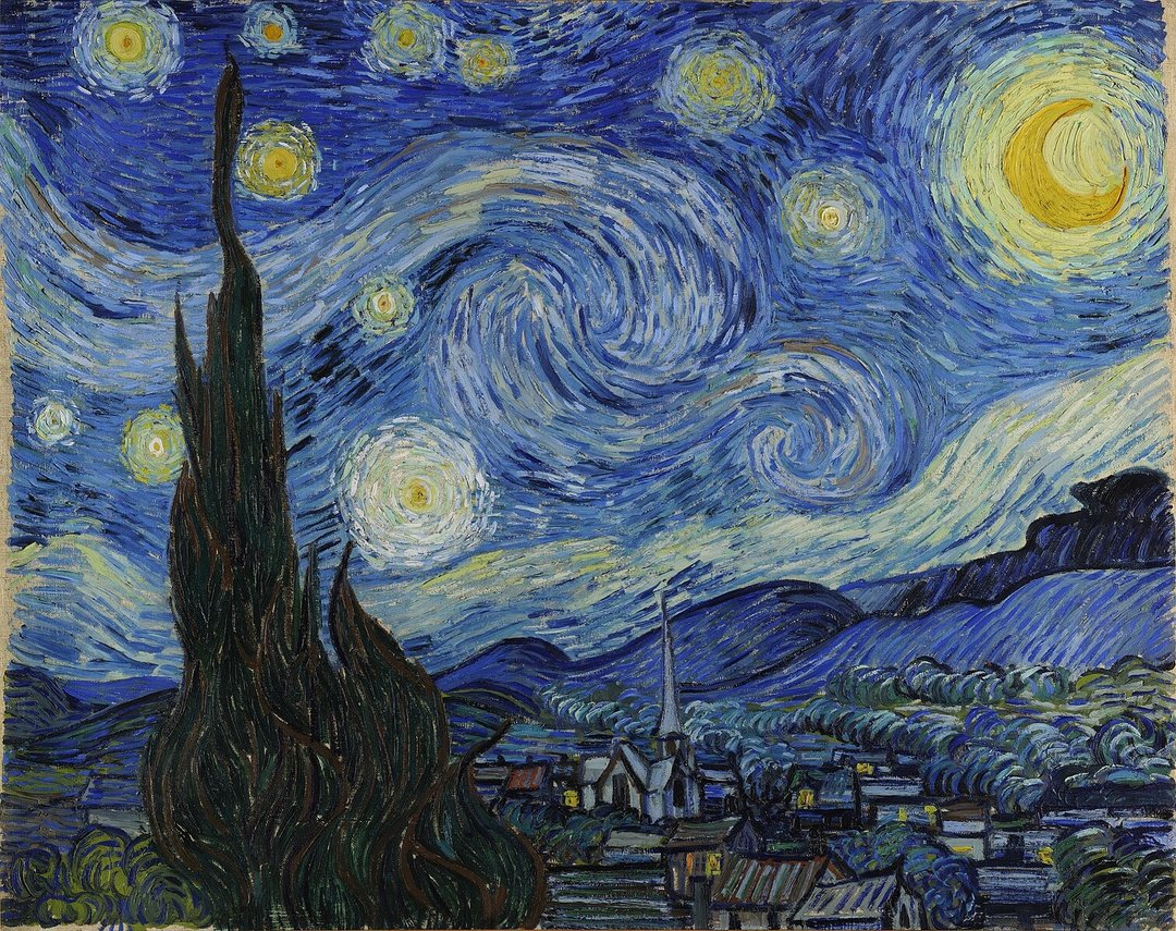【艺术家】【印象派】梵谷。星夜。琉璃。木簪 - 发饰 - 琉璃 蓝色