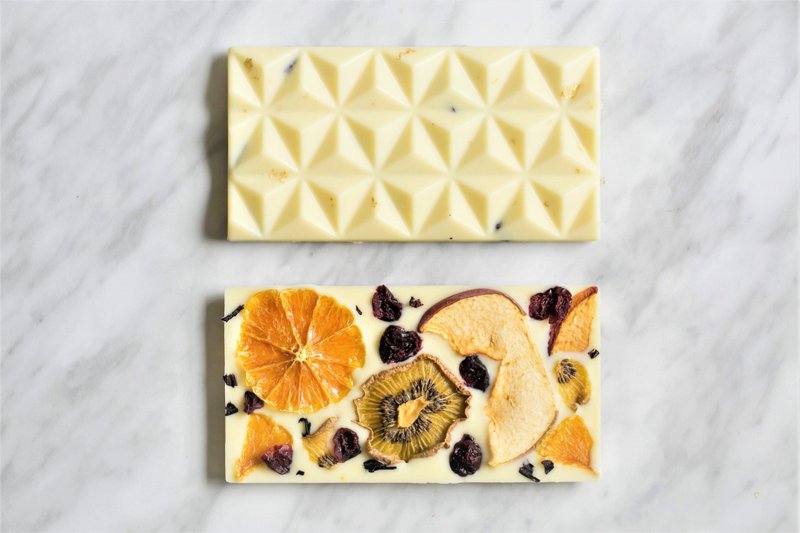 白童话-综合果干白巧克力砖 - 巧克力 - 新鲜食材 白色