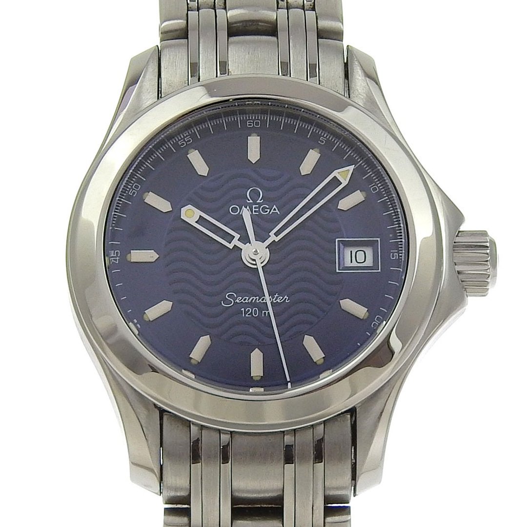 【日本直送】OMEGA 海马120M 手表 杰克·梅约100潜水 20周年纪念限定款 2501.89 不锈钢 石英 【二手】 - 女表 - 不锈钢 银色