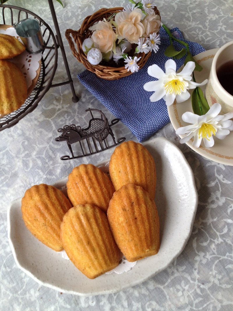 绿柠檬马德莲6入 - 蛋糕/甜点 - 其他材质 橘色