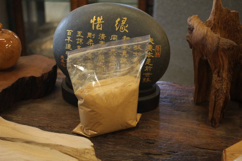 【沐春生活】100% 台湾肖楠香粉 无香料 原木打磨 三峡日月坊 - 香薰/精油/线香 - 木头 