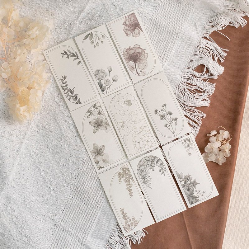 花选集 - 01 - 便签纸 - 便条纸/标签贴 - 纸 