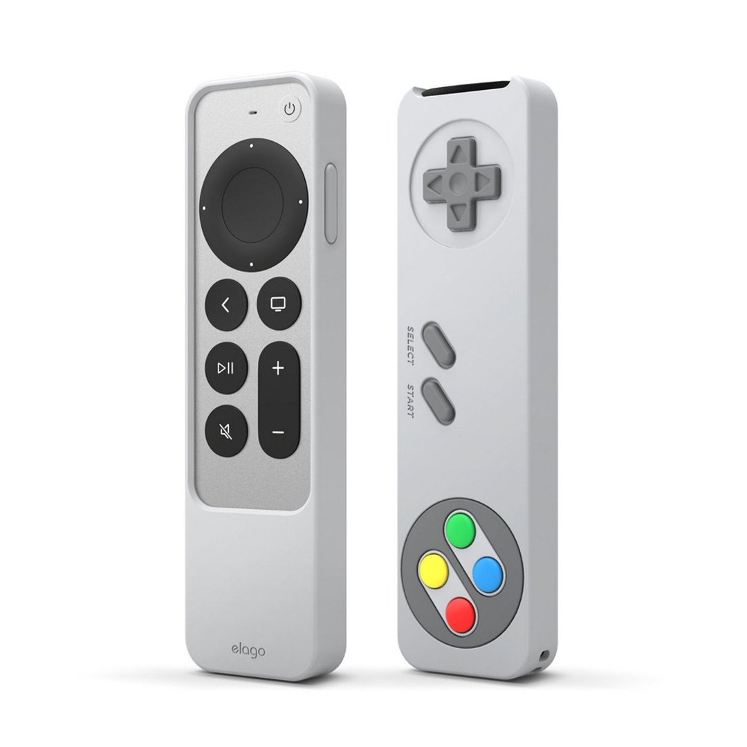 Apple TV Siri Remote经典游戏机保护套(附挂绳) 多色 - 数码小物 - 硅胶 灰色