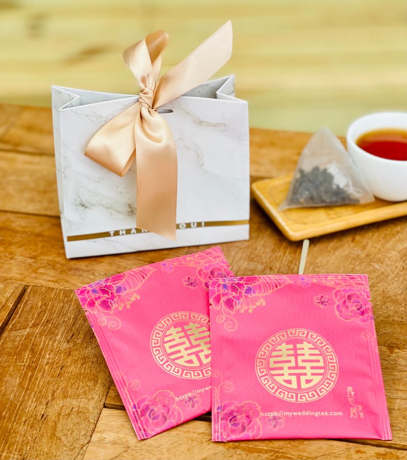 囍茶包*2/缎带盒桌上礼/良也居食茶 - 茶 - 新鲜食材 