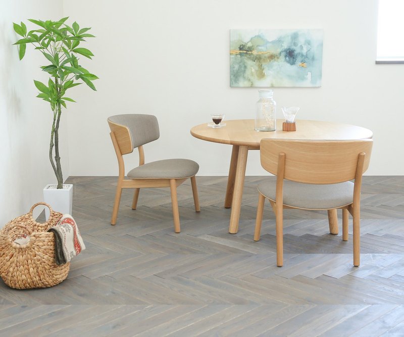 旭川家具 匠工艺 SPREAD 餐椅 - 椅子/沙发 - 木头 咖啡色