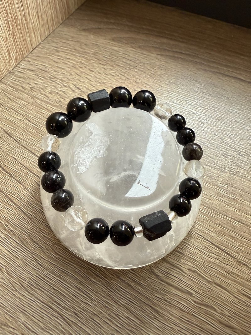 黑色守护手链 - 手链/手环 - 水晶 黑色