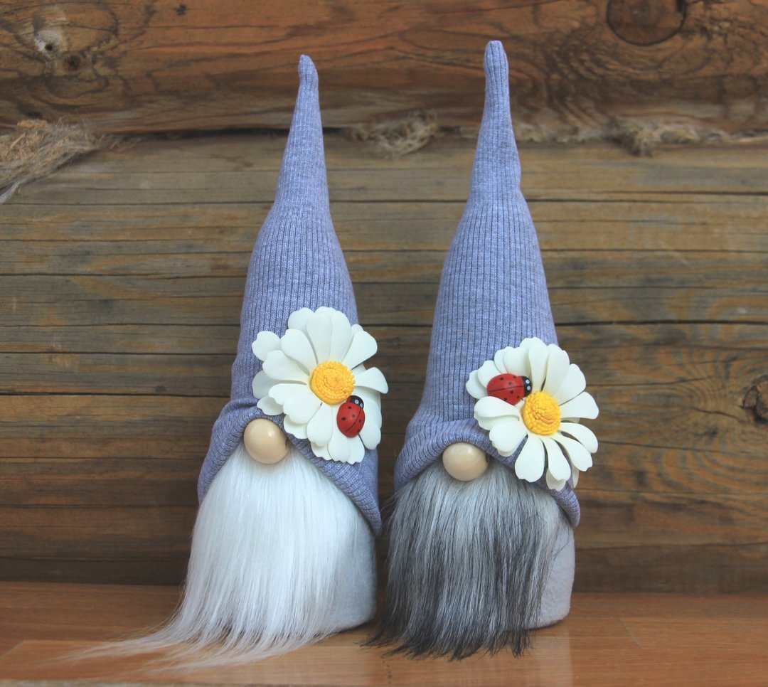 Summer gnome decor Ladybug gnome - 玩偶/公仔 - 其他材质 