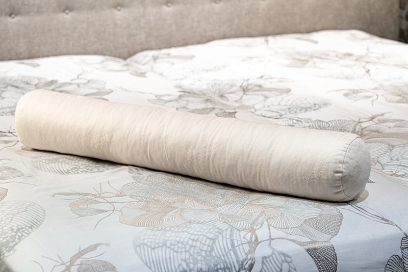 马毛圆柱枕 L 110cm x Ø 15cm - 枕头/抱枕 - 其他材质 