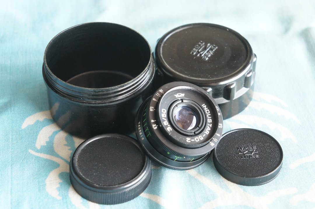 INDUSTAR-50-2 50mm F/3.5 镜头适用 M42 ZENIT、PRACTICA - 相机 - 其他材质 