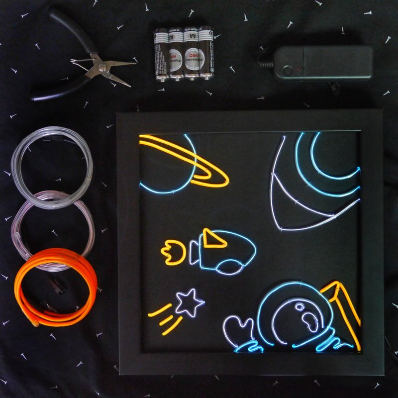 手作DIY材料包 霓虹燈 佈置裝飾 - 其他 - 其他材质 