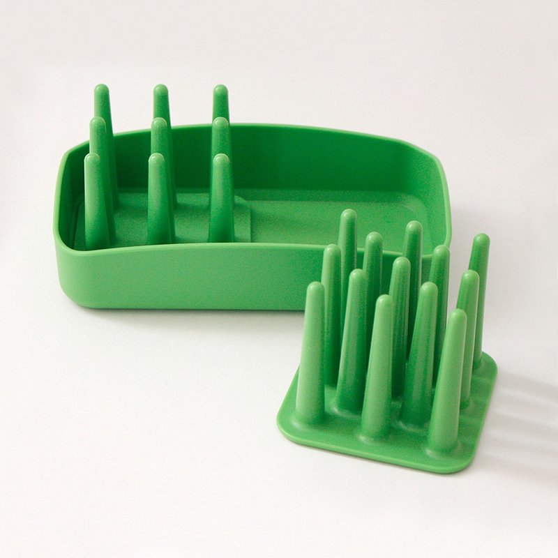 日本OKA Vegi mage日制直立式蔬菜保存收纳架-2色可选 - 厨房用具 - 塑料 多色