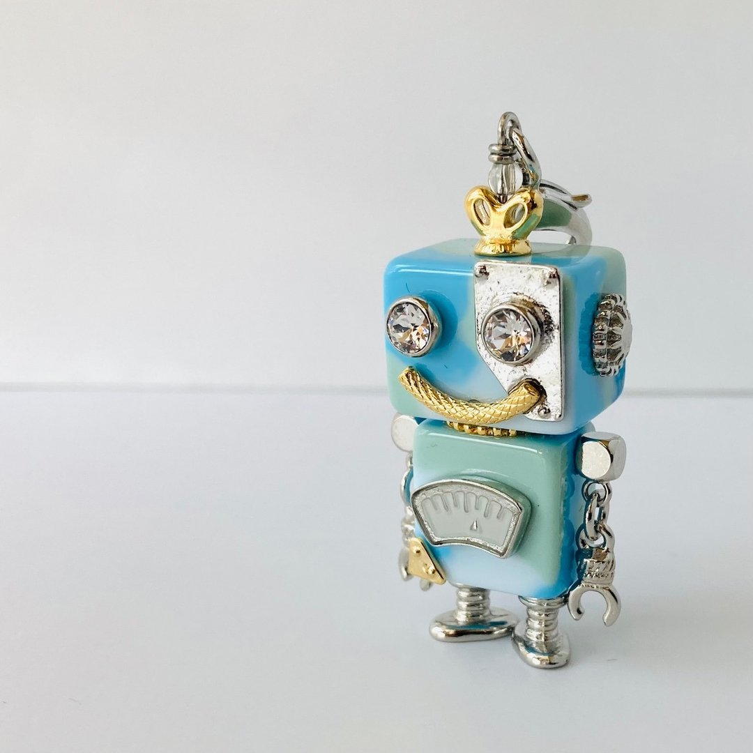 【Robot Accessories】机器人吊饰 154 - 吊饰 - 塑料 蓝色