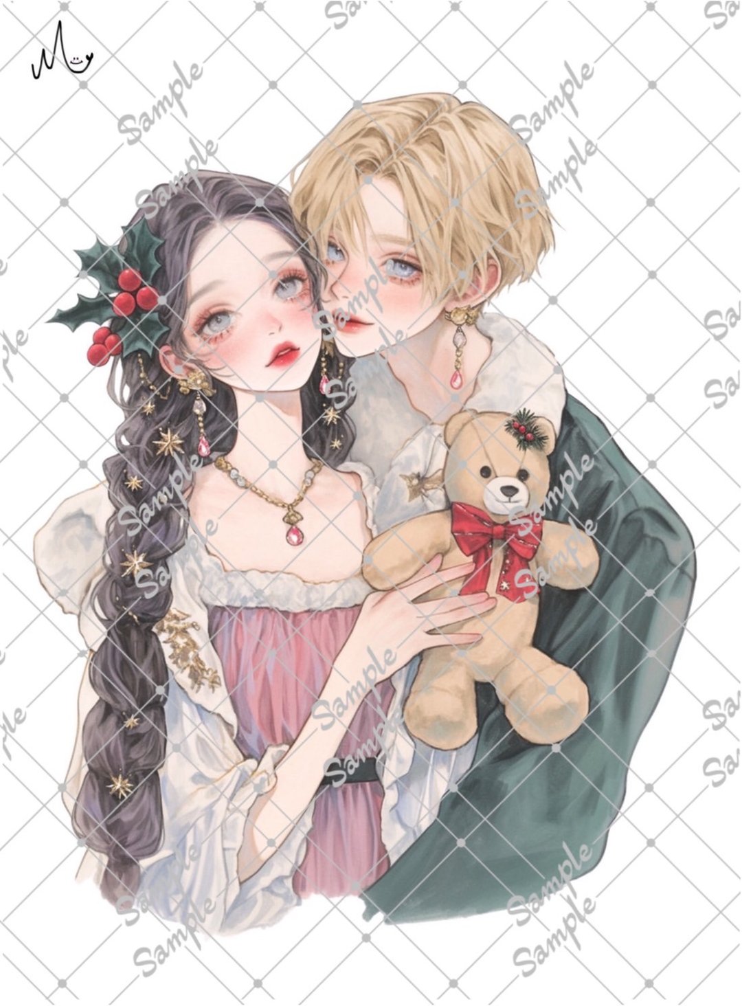 原创人物贴纸 11月新品 - 贴纸 - 纸 
