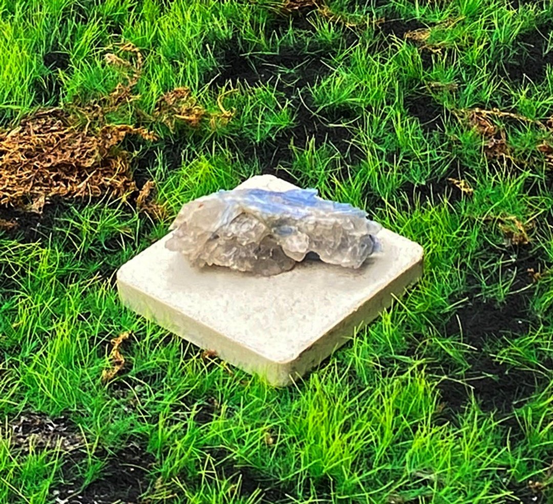 天然原矿蓝晶石共生白水晶 疗愈 能量 沟通 表达 观察力 快速出货 - 摆饰 - 水晶 多色