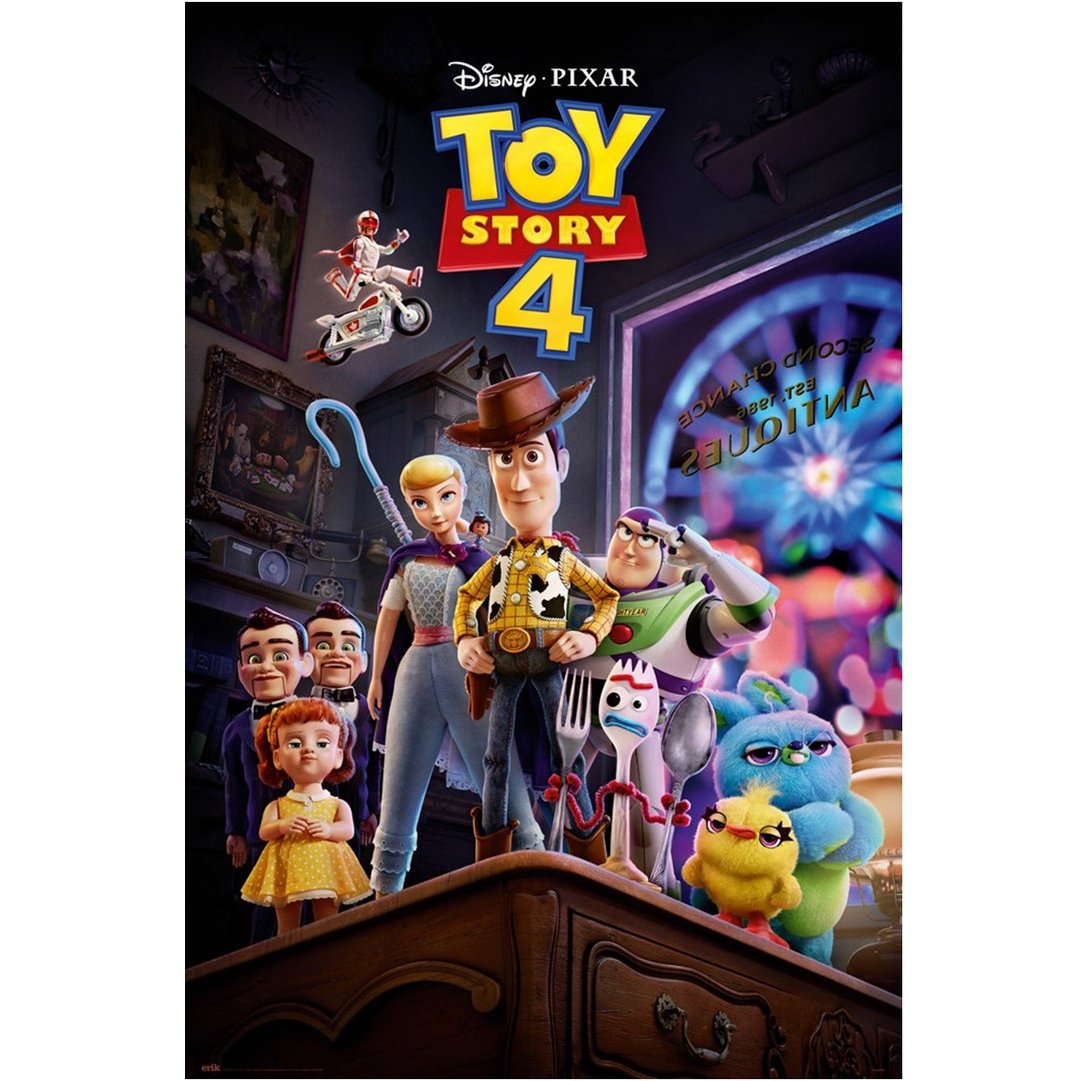 【迪士尼】玩具总动员  TOY STORY 4 巴斯光年 - 进口海报 - 海报/装饰画/版画 - 其他材质 多色