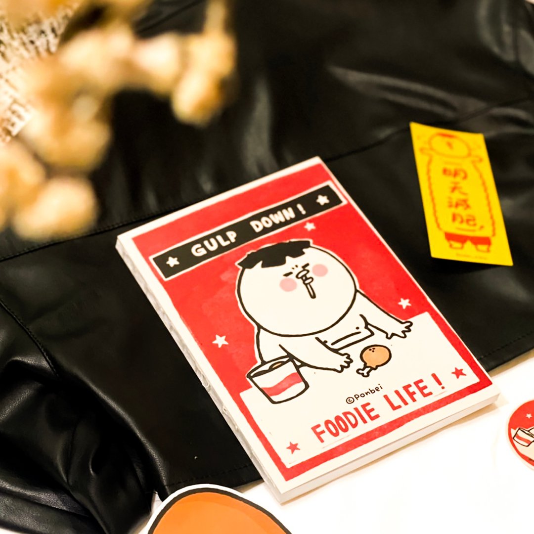 【穿线笔记本】胖ㄅㄟˊ复古款 | 圭藻土杯垫 - 笔记本/手帐 - 纸 红色