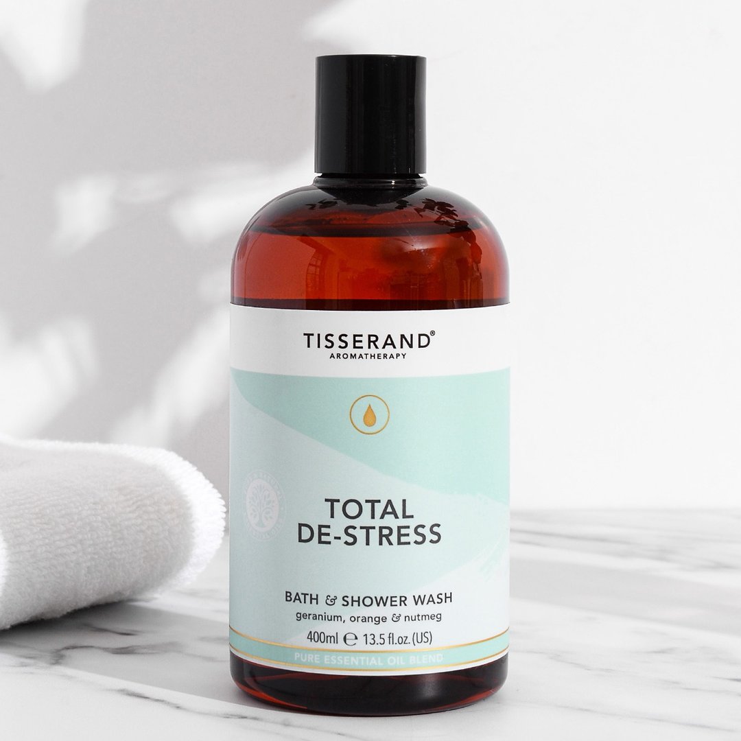 【英国原装进口】放松沐浴凝胶 TOTAL DE-STRESS SHOWER WASH - 沐浴用品 - 精油 