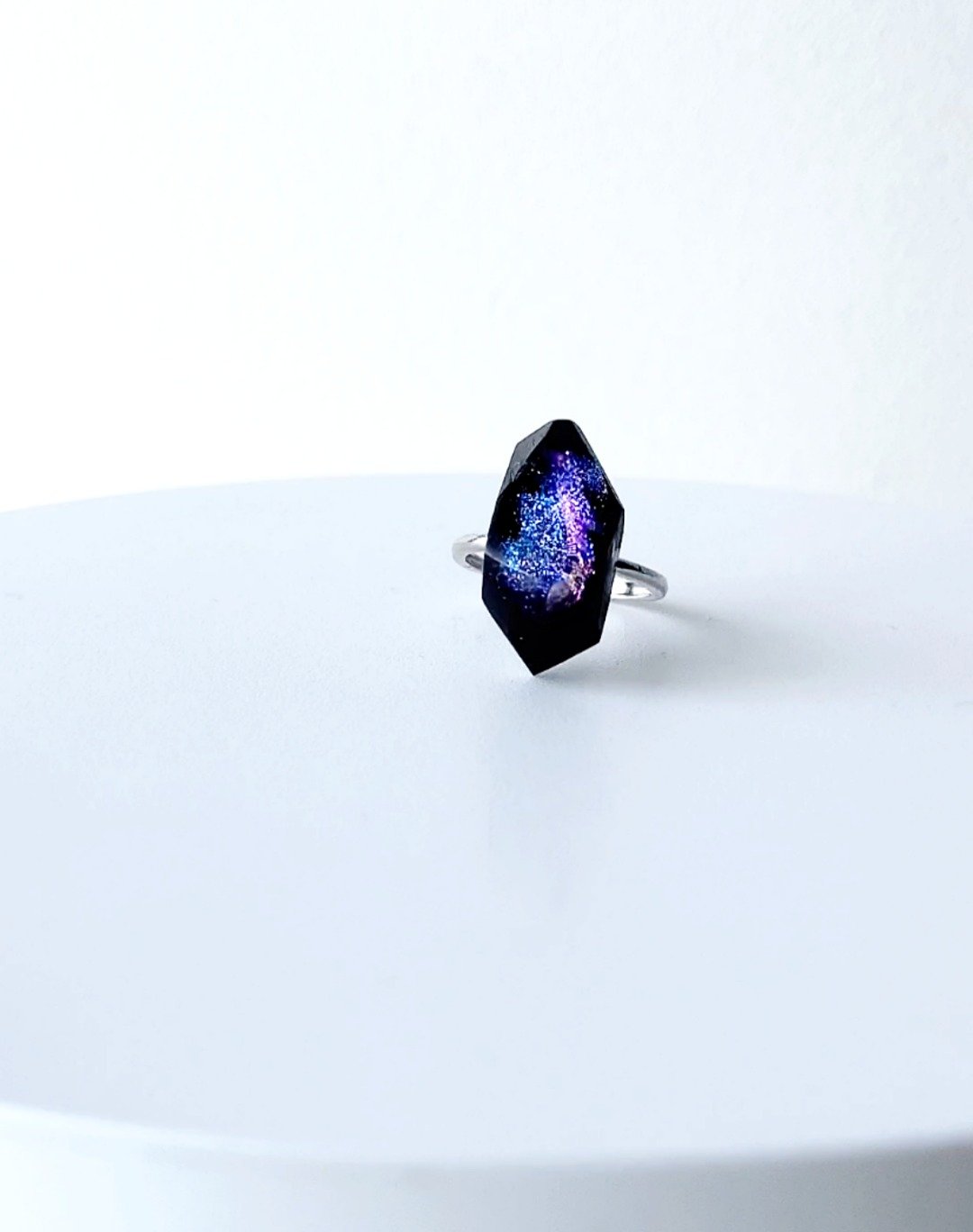 Frames ring /Fragment/ Night on the Galactic Railroad 5-a/silver925 戒指 日本饰品 - 戒指 - 纯银 蓝色
