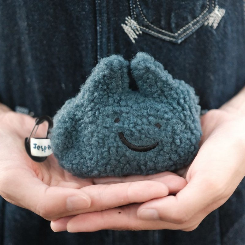 【附赠挂勾】Jesper 小卷卡荔猫吊饰包 购物袋 猫咪 手提袋 - 手提包/手提袋 - 棉．麻 