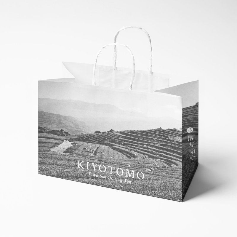 KIYOTOMO大纸袋 - 纸盒/包装盒 - 纸 灰色