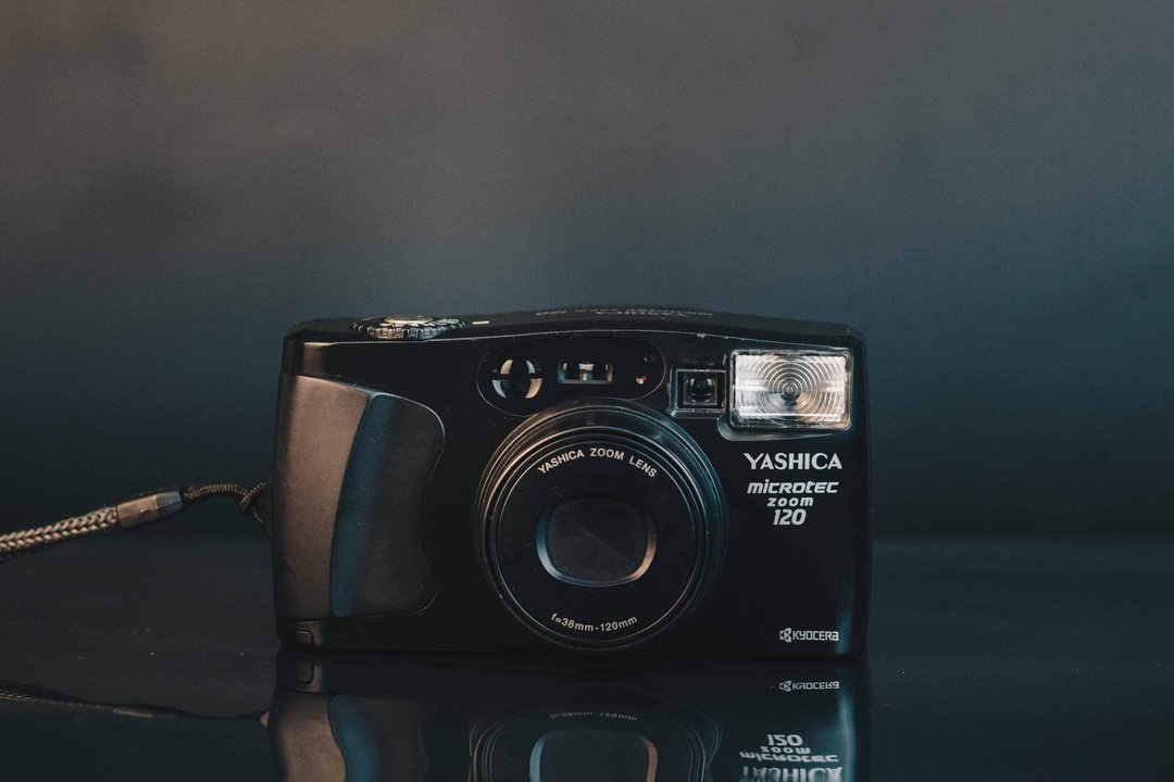YASHICA microtec zoom 120 #135底片相机 #傻瓜相机 - 相机 - 其他金属 黑色