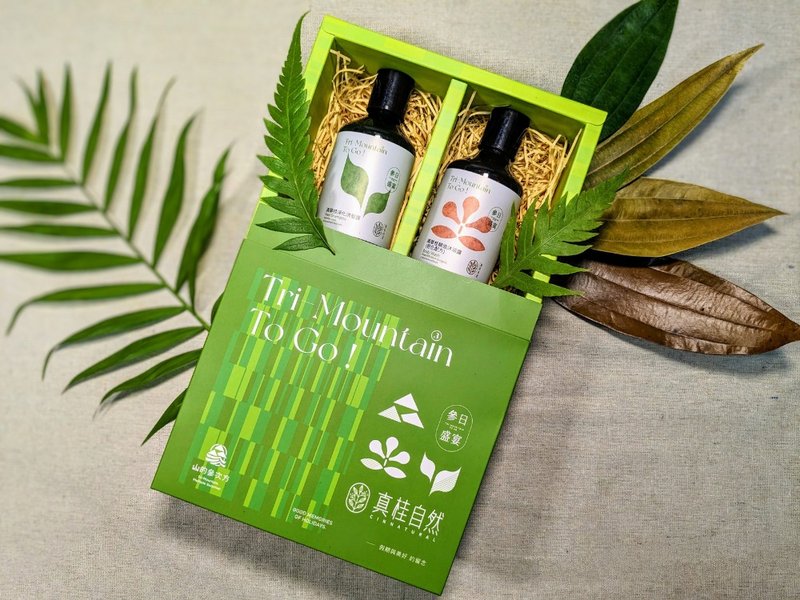 真桂自然X山的参次方 洗沐礼盒 - 其他 - 精油 