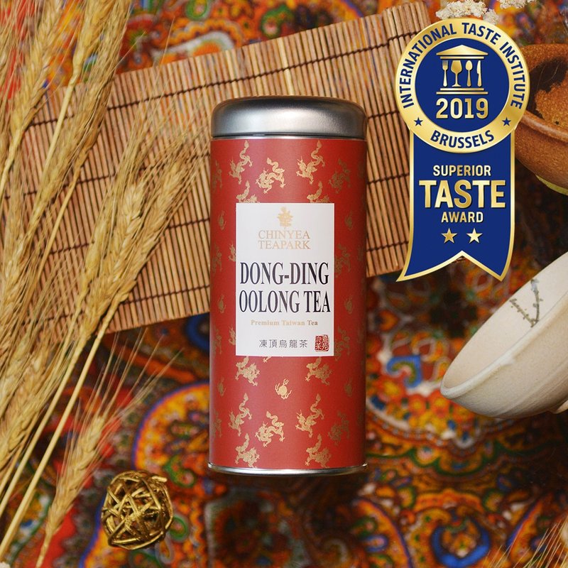 冻顶乌龙茶 - 浓香甘醇! 台湾南投传统比赛茶中焙火 - 茶 - 其他金属 红色