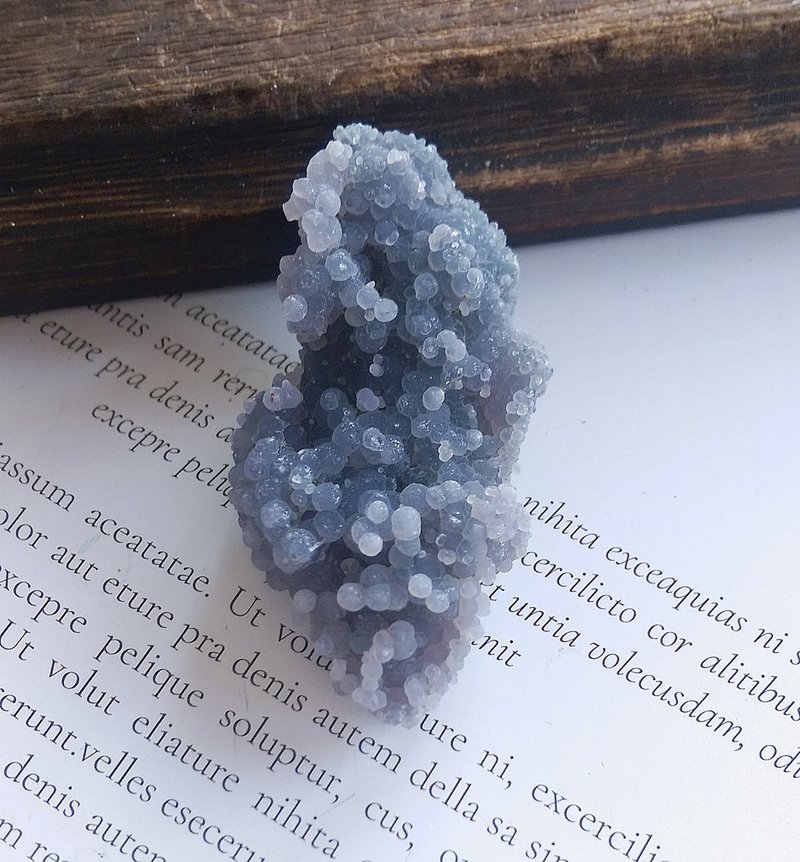 Grape Quartz 印尼产地 葡萄状 紫色石英 葡萄玛瑙 天然矿石 原矿 - 摆饰 - 其他材质 