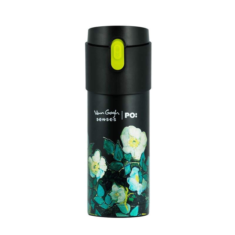 【香港限定·限量版·梵高名作 野玫瑰】联名款保温泡茶杯350ml - 茶具/茶杯 - 不锈钢 多色