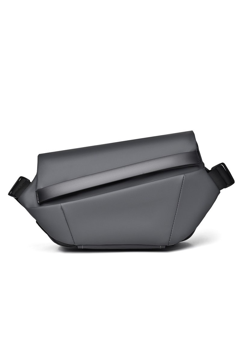 多功能可调节肩带胸包斜孭袋 5166 灰色 - 侧背包/斜挎包 - 聚酯纤维 灰色