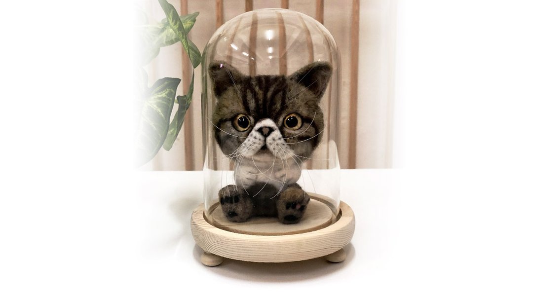 大头BB公仔坐款订制 宠物 猫 狗 - 摆饰 - 羊毛 