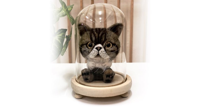 大头BB公仔坐款订制 宠物 猫 狗 - 摆饰 - 羊毛 