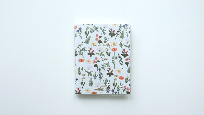 PLANNER 12x15.4 cm. : WILD FLOWERS - 笔记本/手帐 - 纸 绿色