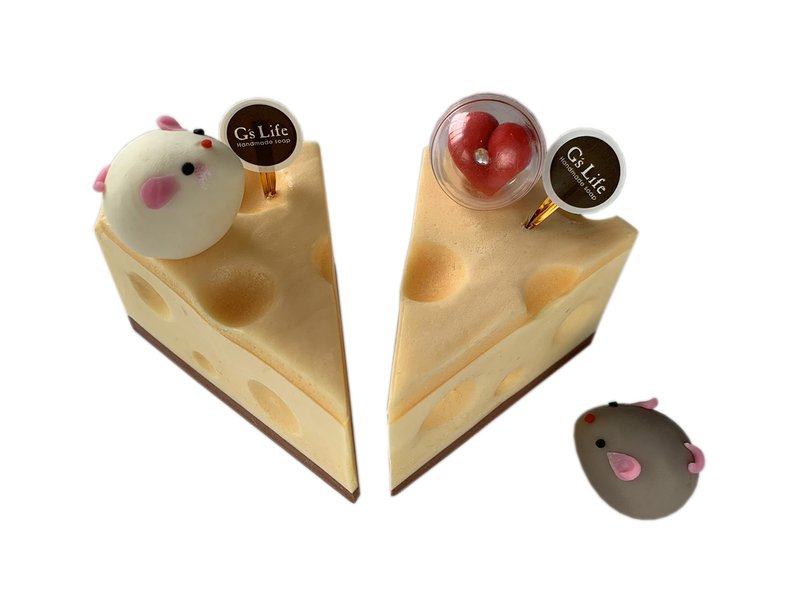 心有所属·单入蛋糕礼盒 - 肥皂/手工皂 - 植物．花 黄色