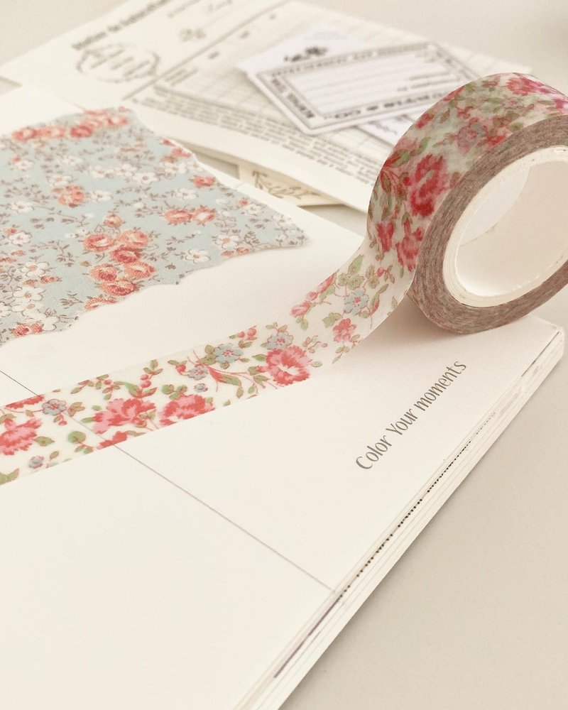 Matilda Flower Washi Tape - 纸胶带 - 其他材质 