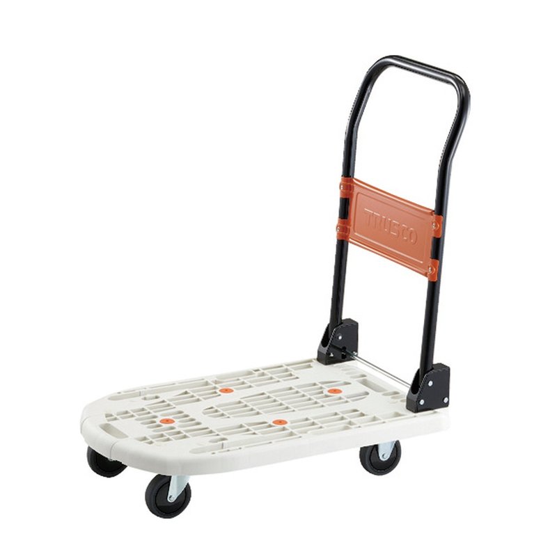 【Trusco】 Kartio静音轻量手推车-白(仅限寄送台湾地区) - 其他 - 塑料 白色